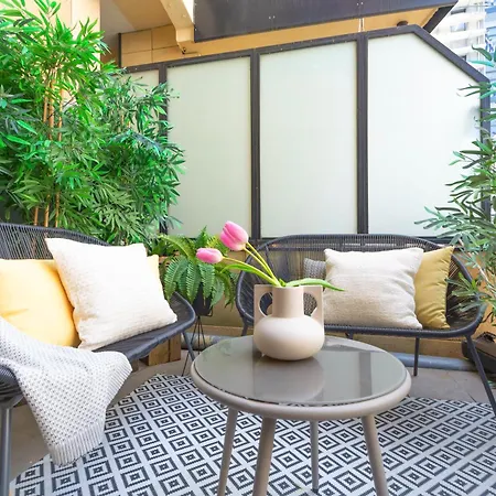 Apartament ☆centric Spacious⎮7 Balconies⎮brand New ⎮aircon ☆ San Sebastián